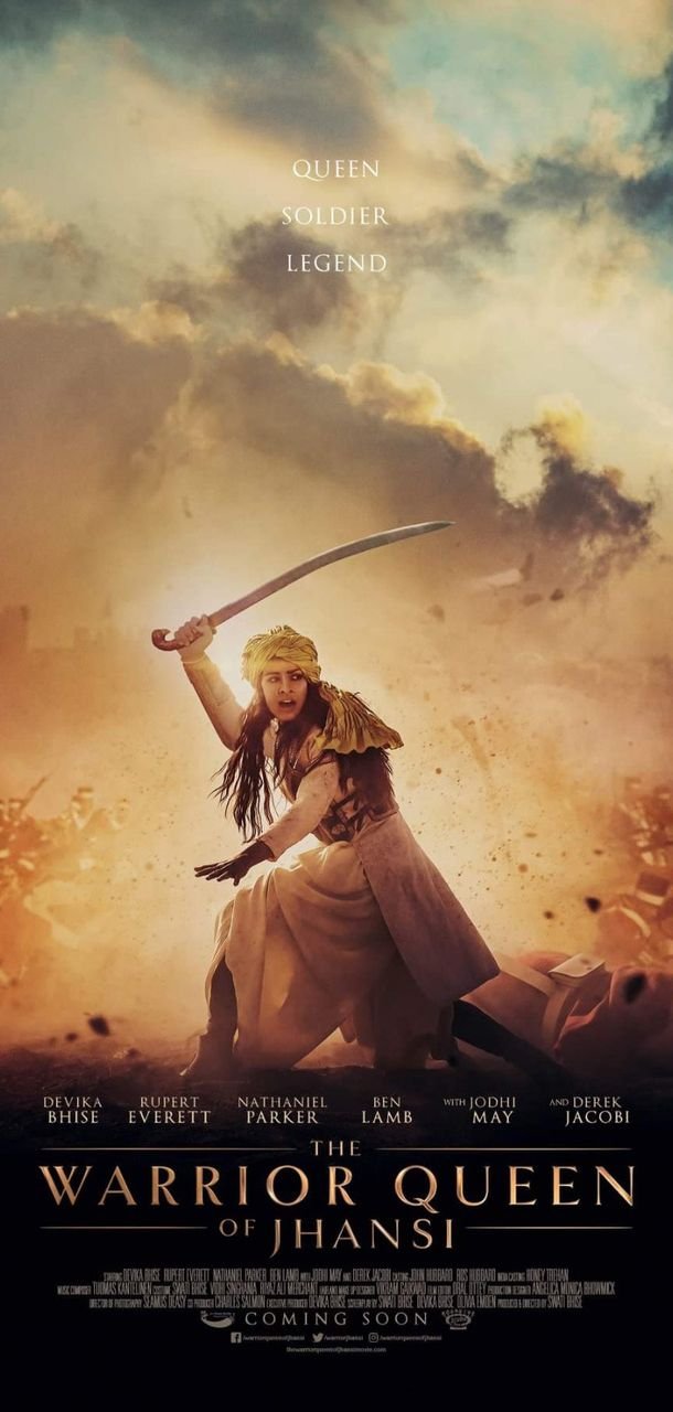 Theatrical poster for The Warrior Queen of Jhansi